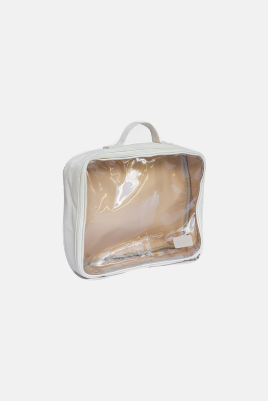 Organizador Glassy Bag L Latte