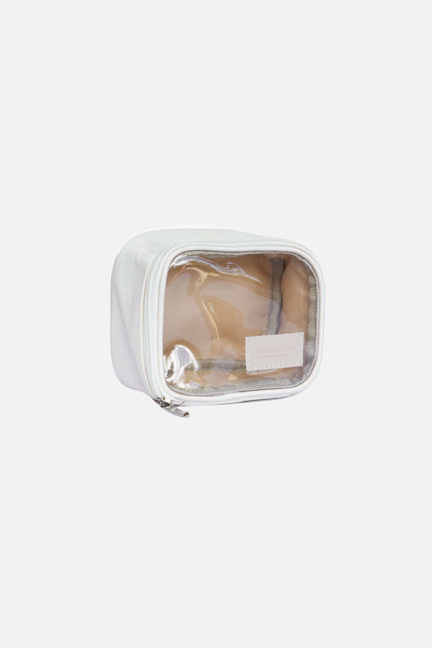 Organizador/Cosmetiquera Glassy Bag S Latte